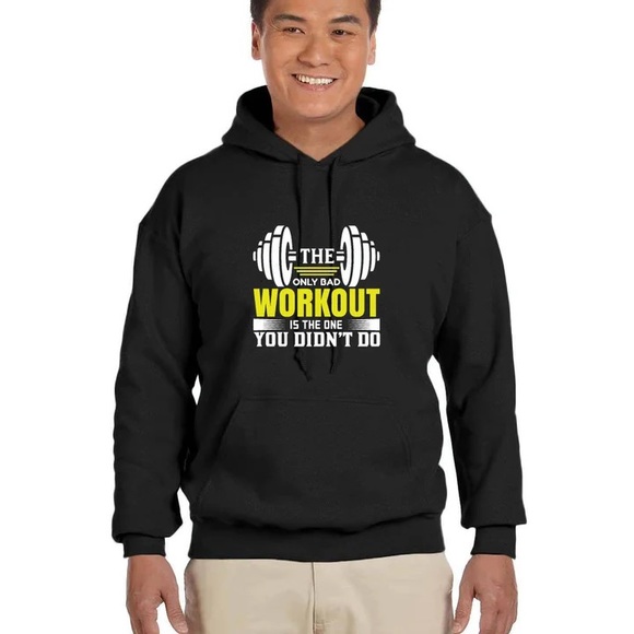Workout Hoodie motivation - Picture 2 of 2